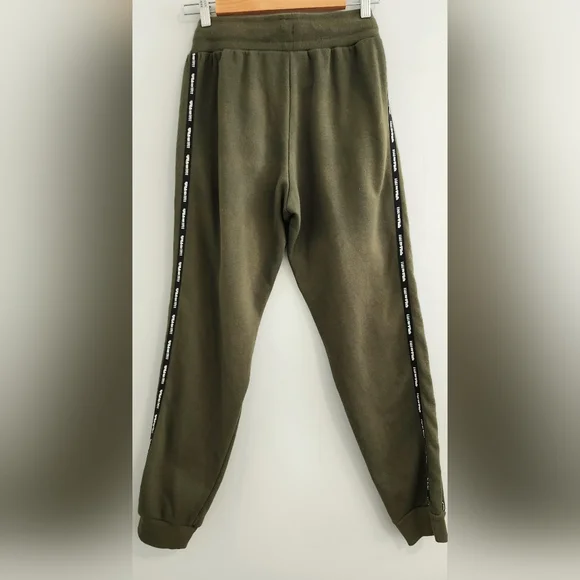 FILA Men Jogger Size XS Green Elastic Waist Pockets Cotton Lightweight - Picture 6 of 9